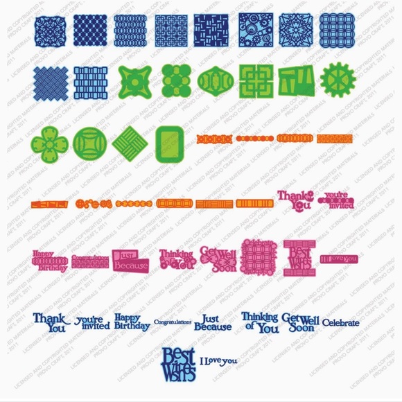 Cricut PAPER LACE 2 shapes - Picture 2 of 11